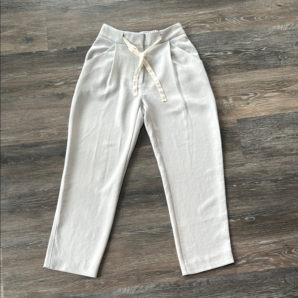 Wilfred tie front pants from Aritzia